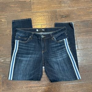 Kut From The Kloth Size 10 Stevie Ankle Straight Leg High Waist